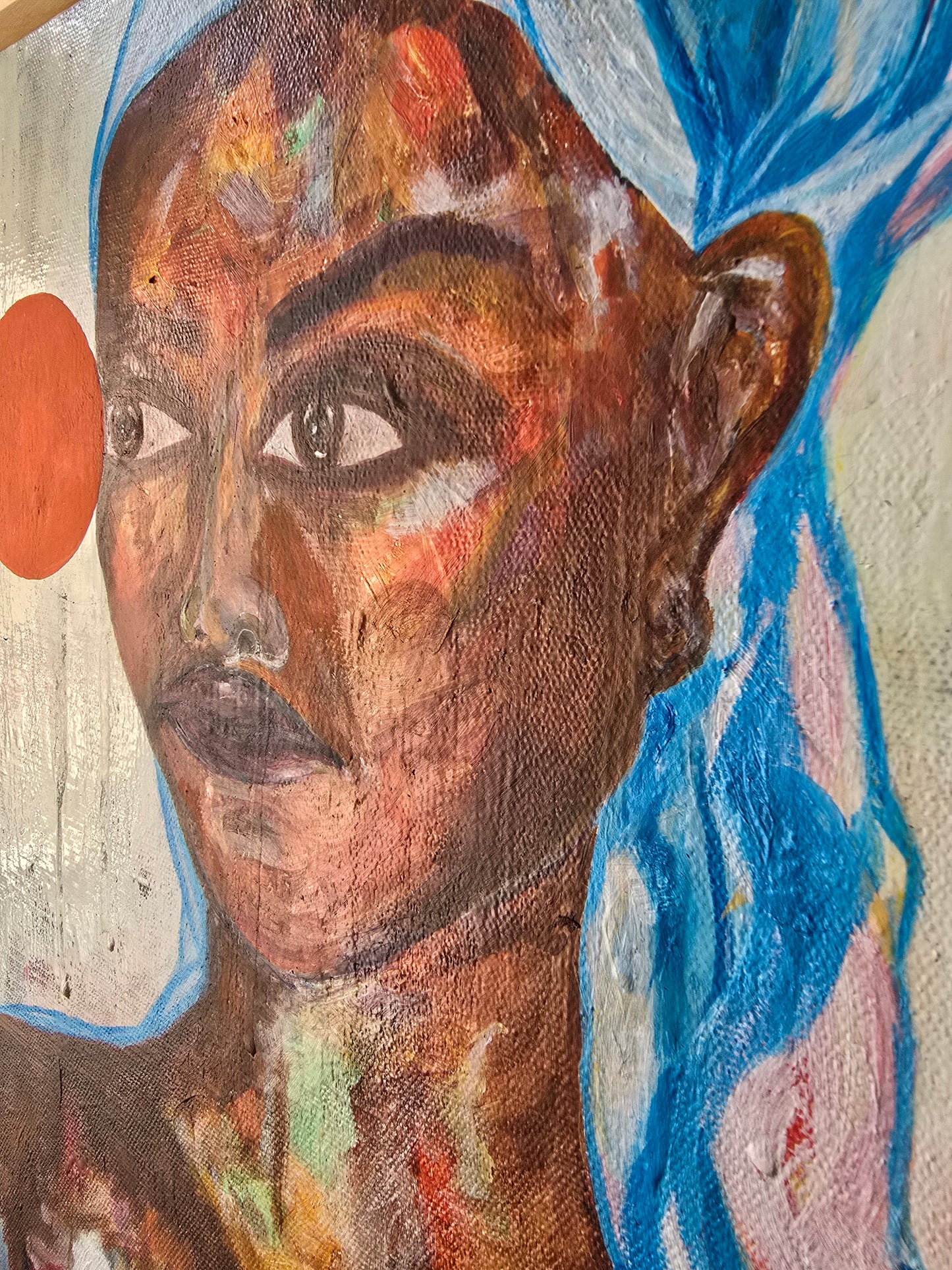 The Girl with the Blue Scarf