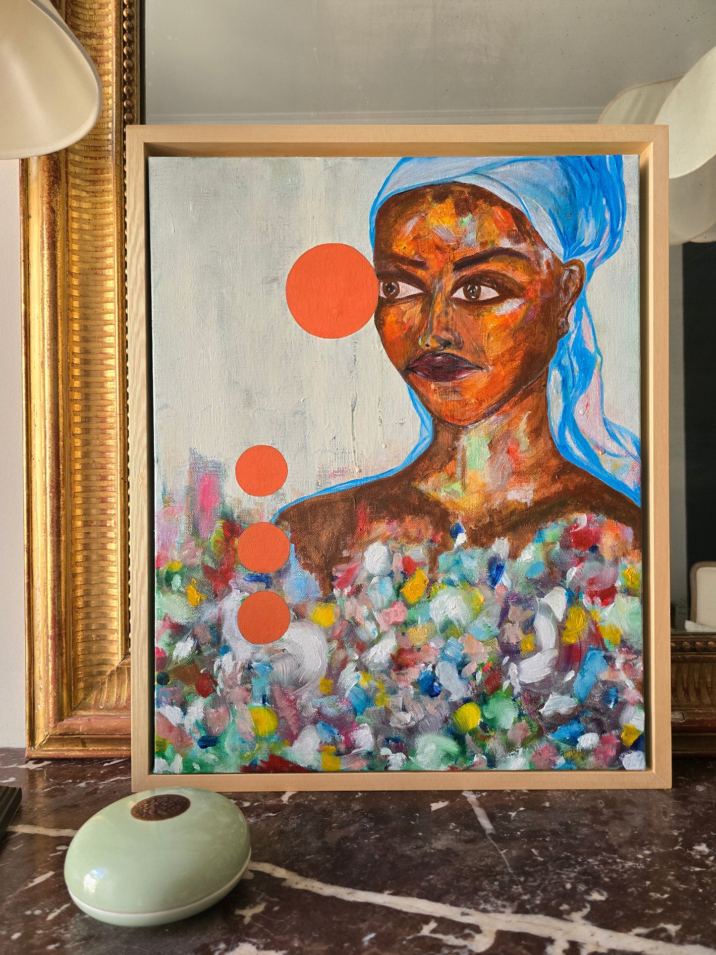 The Girl with the Blue Scarf